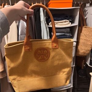 Tory Burch Canvas Tote Bag